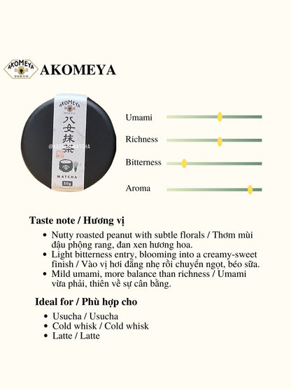 Akomeya Tokyo Akomeya Yame Matcha