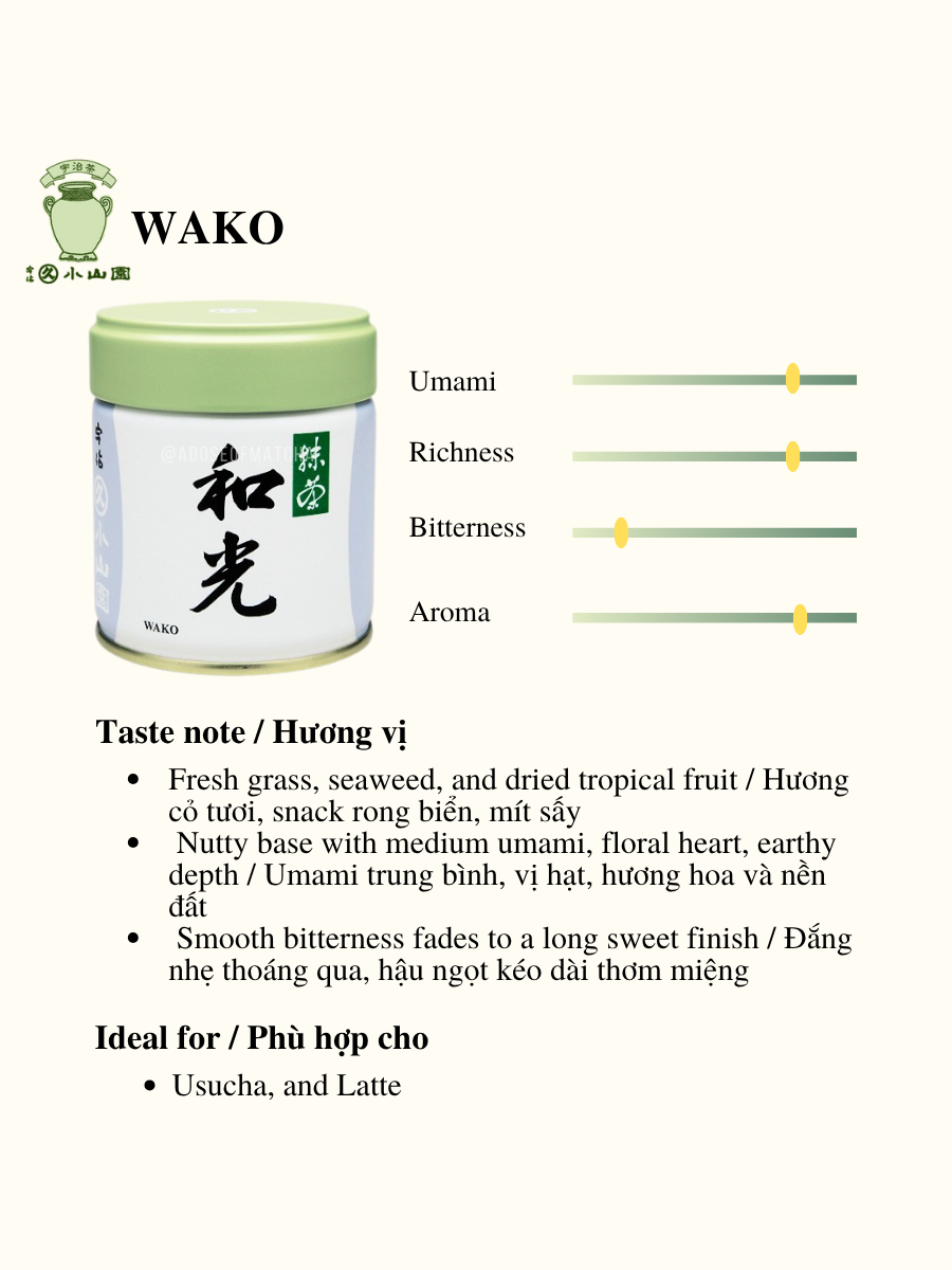 Marukyu Koyamaen Wako