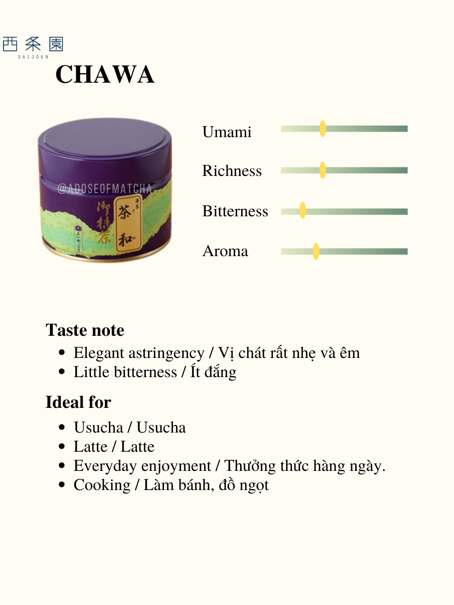 Chawa from Saijoen – Best Affordable Ceremonial Matcha for Daily Enjoyment